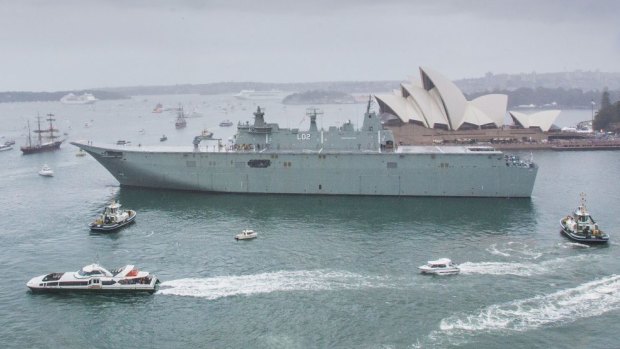 Defence faces gaps in military planning and personnel to fully exploit the HMAS Canberra's potential, the think tank says. 