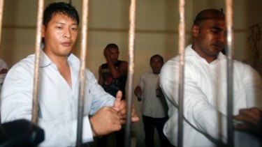 Awaiting execution: Australians Andrew Chan and Myuran Sukumaran.