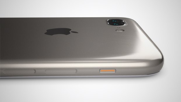 A rendering of the new iPhone design by 3D artist Martin Hajek.