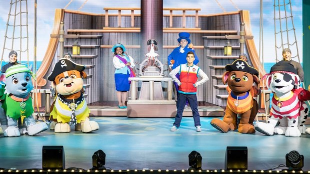 A scene from?PAW Patrol Live! The Great Pirate Adventure