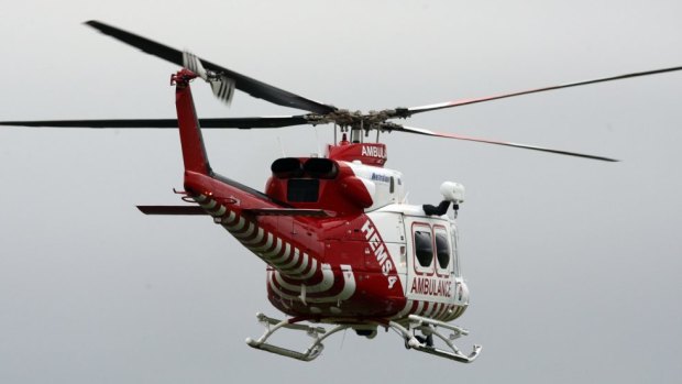 A 19-year-old teen has been flown to The Alfred after crashing a car in Moama.