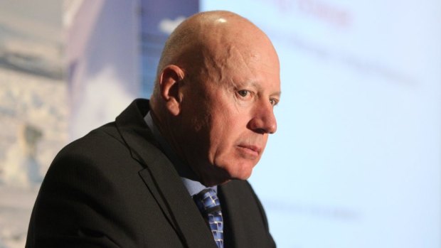 Former energy minister Chris Hartcher was the guest of honour at a "networking event" now referred to the ICAC.