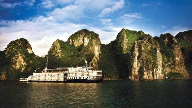 The Emeraude, a luxury steamer with a fascinating history.