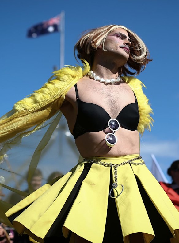 By the way, boys are already allowed to wear dresses. 