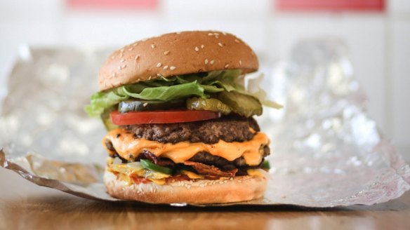 Entry-level burgers at the Penrith store cost $17, with toppings free. 