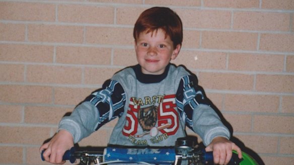 Nick Veljanovski as a young boy.