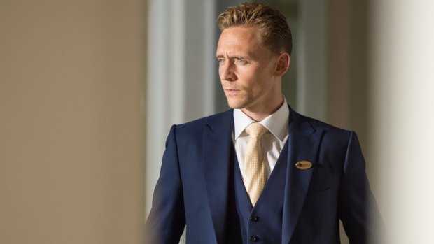Hiddleston in BBC's <i>The Night Manager</i>, the screen adaptation of John le Carre's novel.