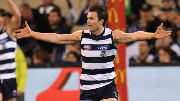 Patrick Dangerfield was one of Chris Scott's masterstrokes against the Swans.