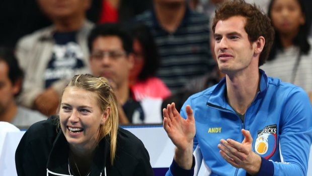 Disappointed: Andy Murray on Head's decision to stick by Maria Sharapova.