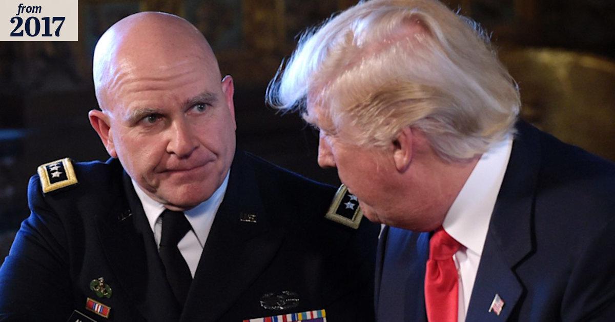 Donald Trump names General H. R. McMaster as national security adviser