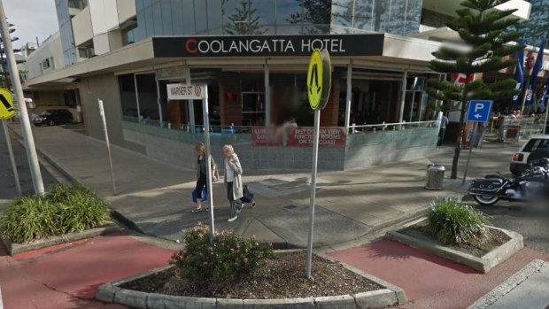 A man was hospitalised after a fight outside the Coolangatta Hotel on December 4.