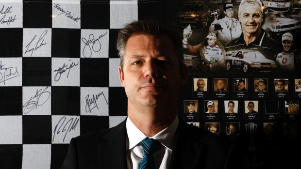 Man with a plan: V8 Supercars boss James Warburton.