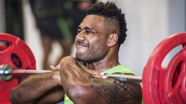 Samu surprise: Samu Kerevi was shocked by his Wallaby selection.