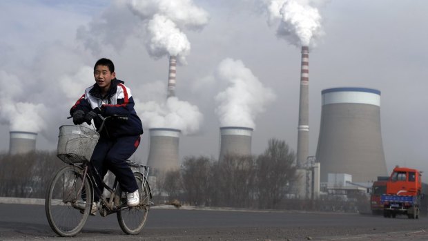 Big demands: A coal-fired power plant in Shanxi province, China.
