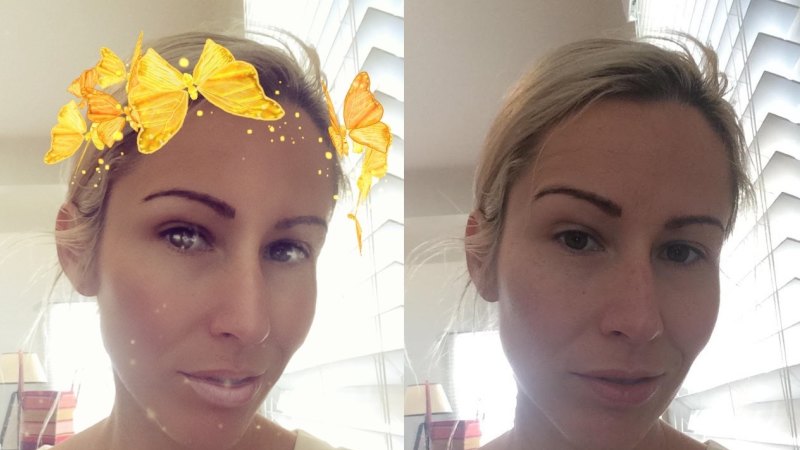 The Ugly Side Of Snapchat S Butterfly Filter
