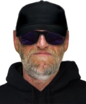 A composite image of a man police want to speak to about an attempted abduction in Laverton on Tuesday.
