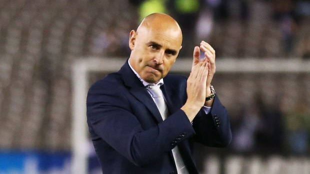 History awaits: Melbourne Victory head coach Kevin Muscat has the treble in sight.
