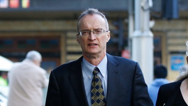 DPP counsel David Buchanan arrives at the Sydney inquest on Tuesday.