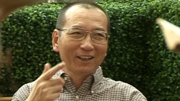 Why are the rulers of a rich and powerful China so worried about one individual?Liu Xiaobo speaks during an interview in 2008 before his detention in Beijing.