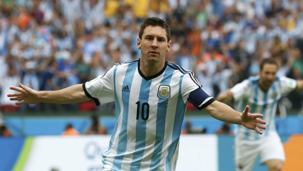 Argentina's main man: Lionel Messi.