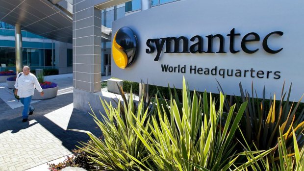 Symantec headquarters in Mountain view, California.