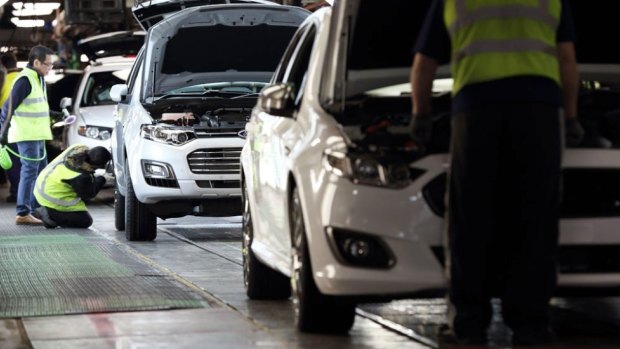 Ford Australia's Broadmeadows plant has stopped running.