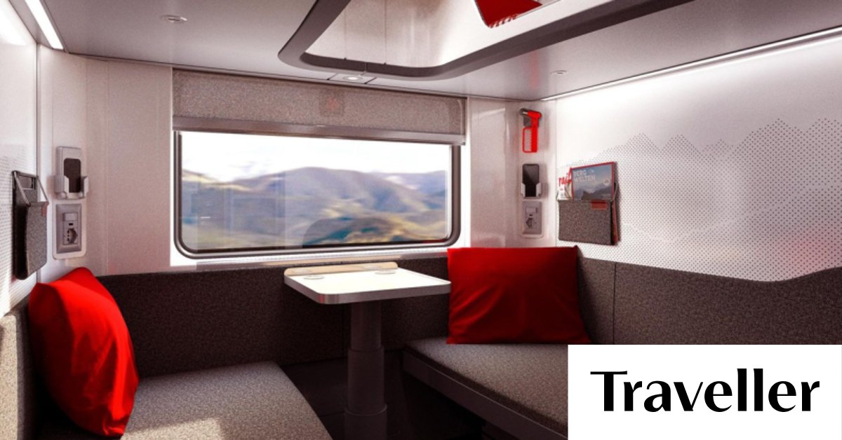 Sleeper car train europe