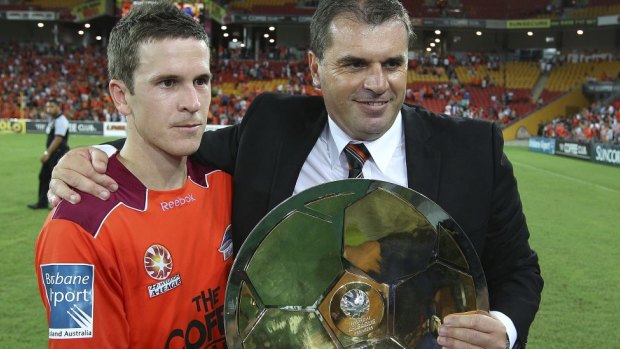 Ange Postecoglou resurrected his career in the A-League with the all-conquering Roar.