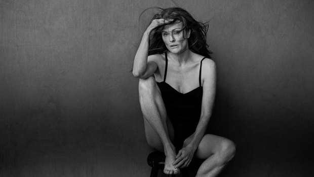 Julianne Moore in the 2017 Pirelli calendar.