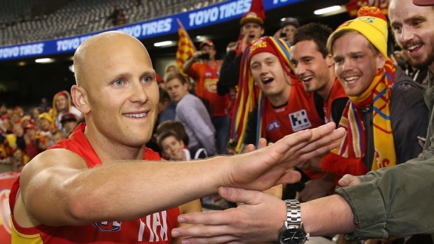 Gary Ablett is out with a shoulder injury.