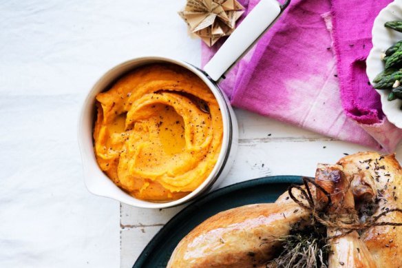 Sweet potato mash