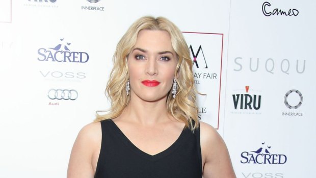 Kate Winslet made the comments on a late night talk show.