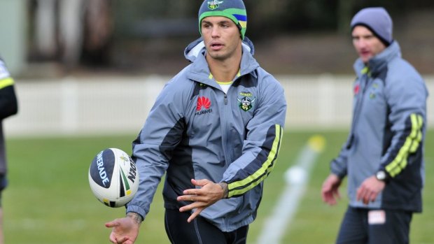 Plenty more to give: Former Canberra Raiders winger Earl.