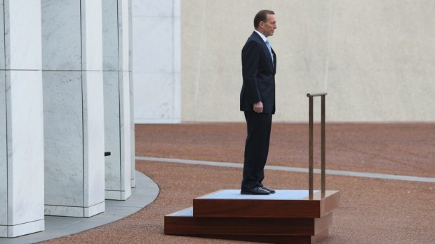 Undercut his government's success: Tony Abbott.