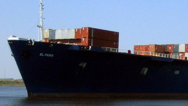 The El Faro cargo ship.