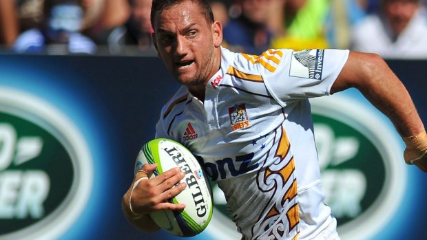 Ice cool Crudes: Aaron Cruden scored a try, kicked two conversions and nailed three penalties during his side's win over the Stormers in Cape Town. 