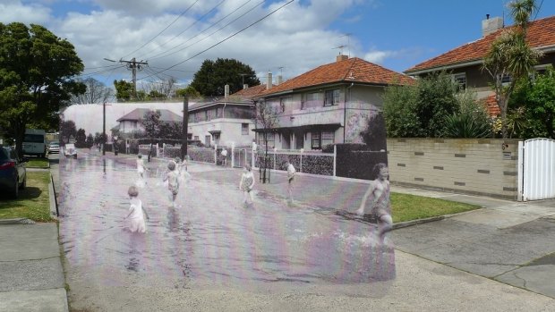 Port Melbourne, Now and then, from the Passport app.