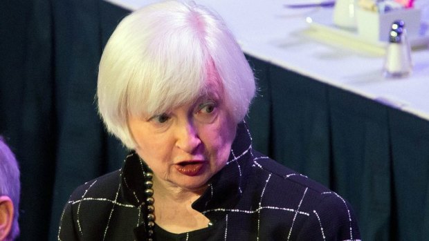 Yellen mentioned two risks in her New York speech: the outlook for China's economy and the outlook for commodity prices, and oil in particular.