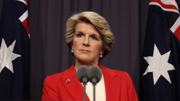 Foreign Minister Julie Bishop: Australia "will continue to rely on nuclear deterrence".