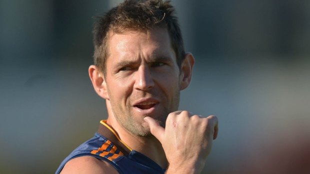 Out to prove critics wrong: Hawthorn's Luke Hodge.