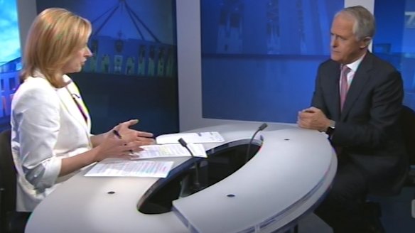 Malcolm Turnbull tore up the China strategy script that had been written for him when the ABC’s Leigh Sales asked him about ‘‘the greatest threat to global security’’.