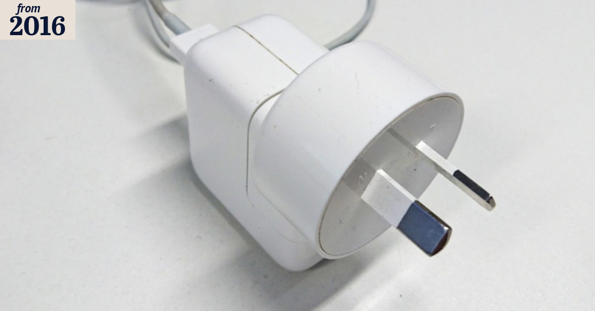 Apple recalls more than a decade of power adapters due to risk of ...
