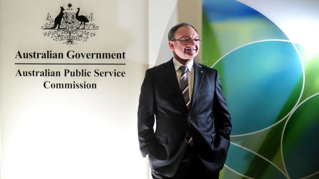 Australian Public Service Commissioner Stephen Sedgwick. 