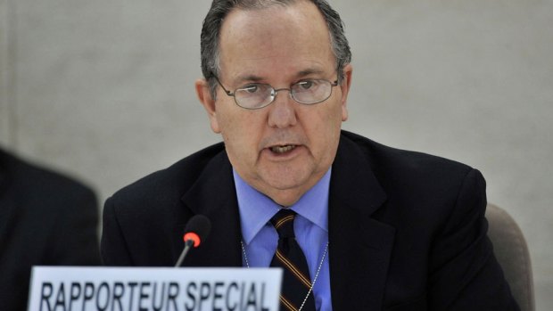United Nations special rapporteur Juan Mendez.