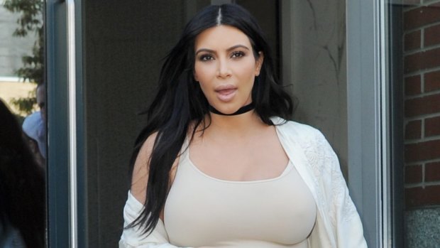 Breaking the internet: Kim Kardashian West.