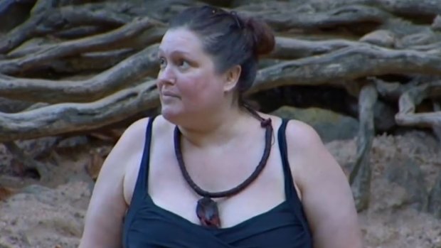 Tziporah Malkah (previously known as Kate Fischer) discussing her relationship with James Packer in the <em>I'm A Celebrity ... Get Me Out of Here!</em> jungle.