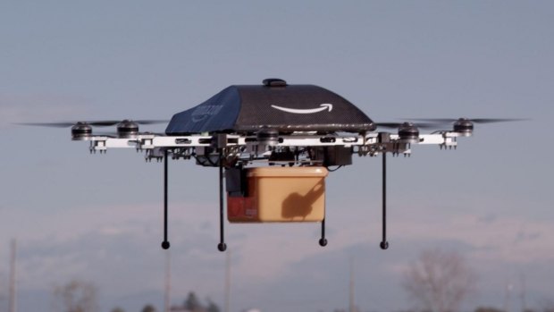 Amazon is investigating whether it can use drones to deliver goods to customers