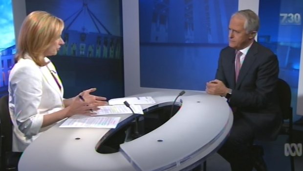 Malcolm Turnbull tore up the China strategy script that had been written for him when the ABC’s Leigh Sales asked him about ‘‘the greatest threat to global security’’.
