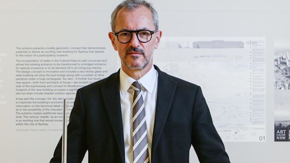 Art Gallery of NSW director Michael Brand.