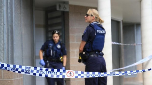 Police believe the man died in the Kangaroo Point toilet block of natural circumstances.